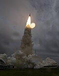 Thumbnail for File:James Webb Space Telescope Launch (NHQ202112250011).jpg