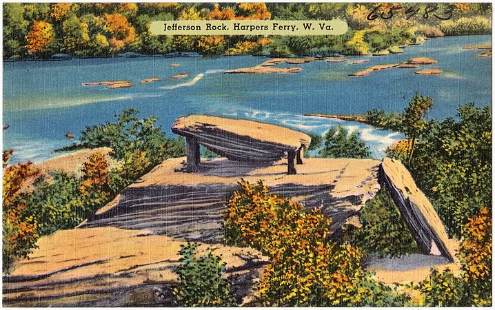 Postcard view from c. 1930–1945