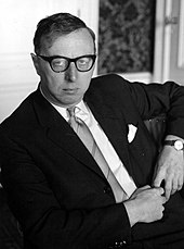 Jelle Zijlstra, party leader in 1956 and 1958-1959, Prime Minister 1966-1967. Jelle Zijlstra 1966.jpg