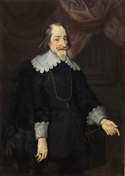 Portrait by Joachim von Sandrart (1643)