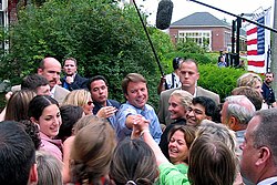 Edwards on the campaign trail in 2004. John-Edwards-Shakes-Hands.jpg