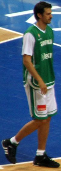 Golemac for Slovenia at the 2009 European Championships