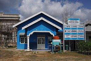 Kantor kepala desa Pantai Cabe