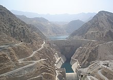 Karun-3 dam. Iran is among the world's largest dam builders. Karun-3 Dam.JPG