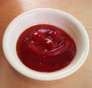 Ketchup ist eine Würzsauce, d