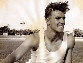 Kevan Gosper Australian sprinter and International Olympic Committee member