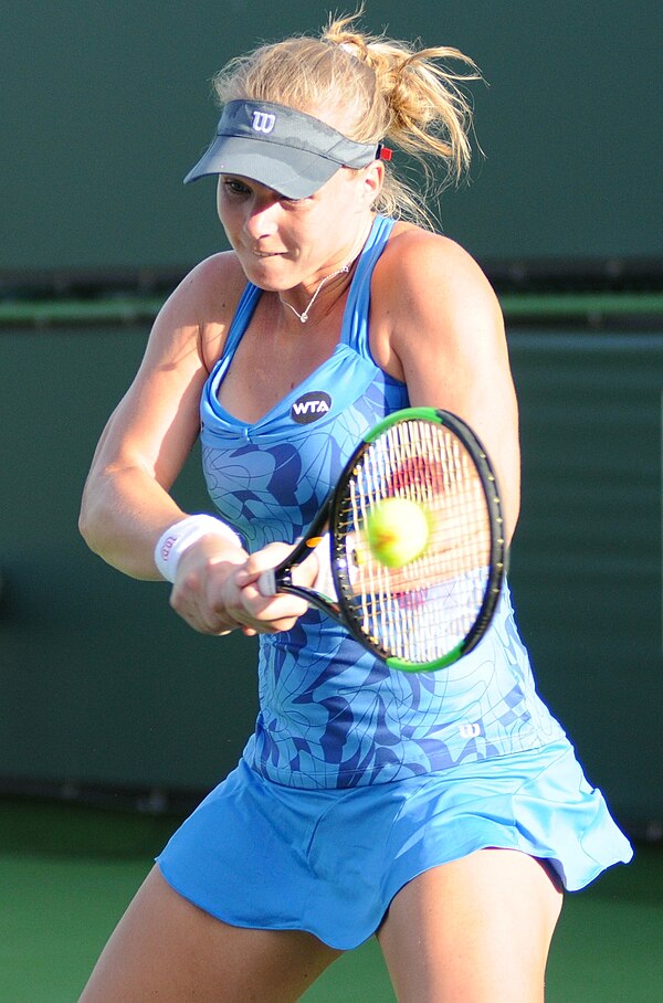 Bertens at the 2017 Indian Wells