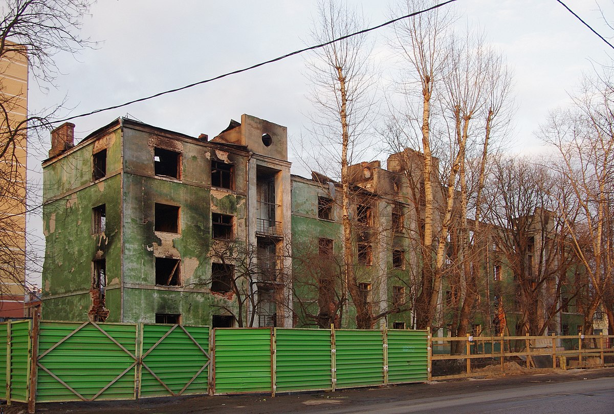 Дом Стройбюро в Болшеве королёв