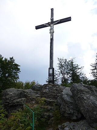 <span class="mw-page-title-main">Kreuzfelsen (Upper Palatine Forest)</span> Mountain in Germany