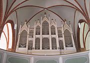 Orgel in der Kirche St. Marien