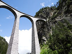 Landwasser Viaduct - Schmitten (GR)