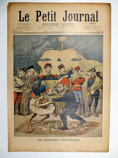 The Greco-Turkish war of 1897 on the cover of Le Petit Journal