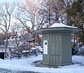 Lefferts toll booth snow jeh.JPG