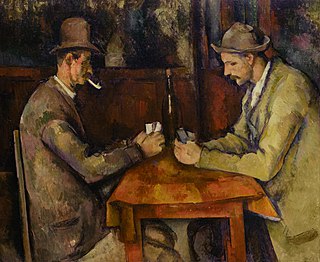 <i>The Card Players</i> Painting series by Paul Cézanne