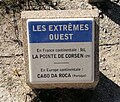 Extrêmes ouest à la pointe de Corsen