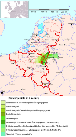 <span class="mw-page-title-main">Bergish dialects</span> Collective name for a group of West Germanic dialects