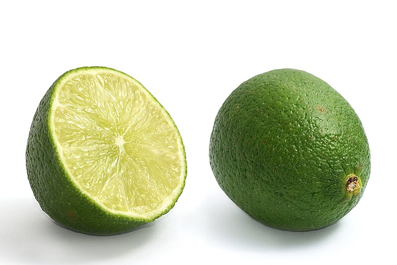 File:Limes whole and halved.jpg