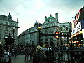 Piccadilly Circus at twilight