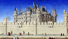 Medieval Louvre in early 15th century Louvre - Les Tres Riches Heures.jpg