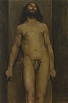 Male Nude (1886), oil on canvas, 85 x 55 cm., Yale University Gallery, New Haven,