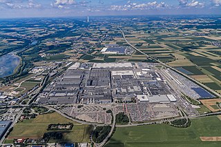 BMW Group Plant Dingolfing BMW factory in Dingolfing, Bavaria, Germany