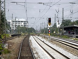 München, Bahnhof Heimeranplatz von Südosten 1