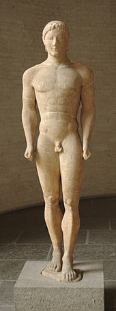 Kouros: Das Kouros-Schema, Ägyptische Einflüsse, Unterschiede zu den ägyptischen Vorläufern