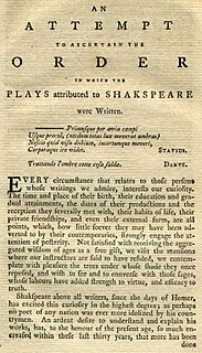 Chronology of Shakespeares plays Possible order of composition of Shakespeares plays