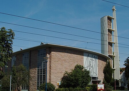 Mannheim Rheinau St Antonius Kirche