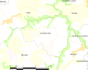 Poziția localității Coatascorn