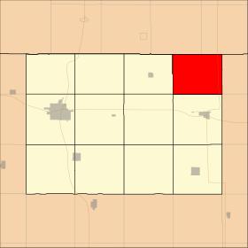 Localização de Iowa Lake Township