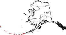 Map of Alaska highlighting Aleutians West Census Area.svg