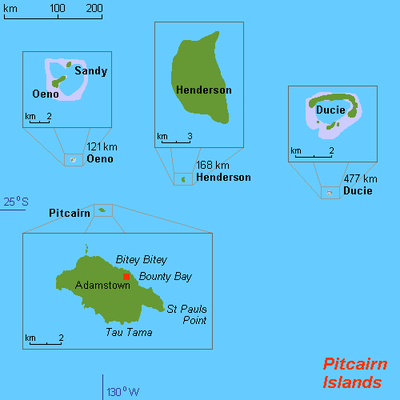 Geografía de las Islas Pitcairn