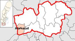 Markaryd – Localizzazione