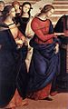 Rafael, fragment Zaślubin Marii (1504)
