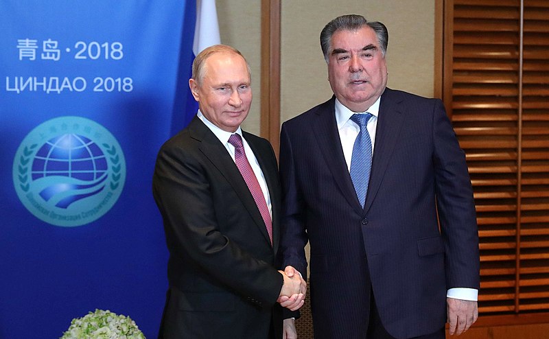 File:Meeting with Emomali Rahmon at the SCO summit 03.jpg