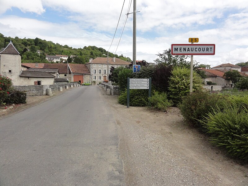 File:Menaucourt (Meuse) city limit sign.JPG