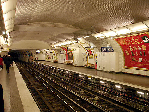 Metro de Paris - Ligne 3 - Anatole France 05