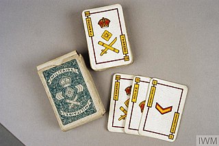 <span class="mw-page-title-main">Militaire</span> Bespoke card game of the Rummy family