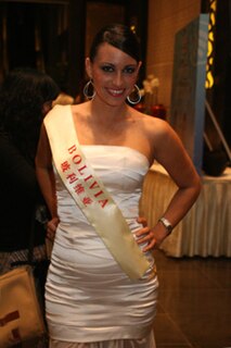 Sandra Hernández Bolivian beauty pageant contestant