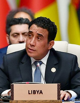 <span class="mw-page-title-main">Mohamed al-Menfi</span> Libyan politician (born 1976)