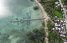 An aerial view of the Molopolo-Santa Cruz Marine Sanctuary as seen in April 2022, Macrohon, Southern Leyte, Philippines Molopolo-Santa Cruz Marine Sanctuary, Macrohon, Southern Leyte, Philippines, April 2022.jpg