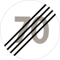 NO road sign 364.70.svg