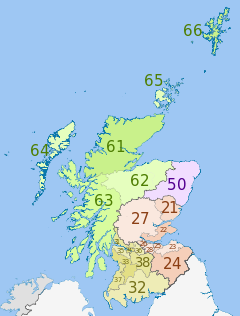 NUTS 3 regions of Scotland map.svg