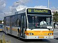 Connexxion bus 1386 van het type Berkhof Premier op 17 oktober 2000 te Schiphol Airport.