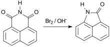 Synthese von Naphtholactam aus Naphthalimid