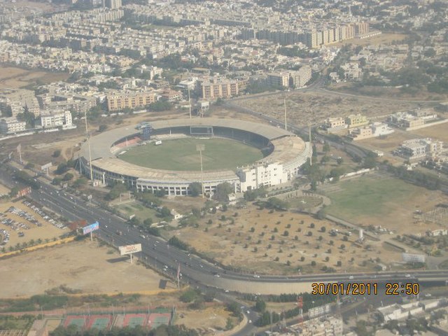 Bird's-eye view of the stadium in 2011