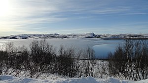 Neiden- und Munkefjord Landschaftsschutzgebiet, März 2013