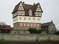 Schloss Neunhof, neu errichtet um 1479 als Weiherhaus, Bayern