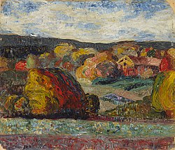 "Norwegian Landscape" by Konrad Mägi